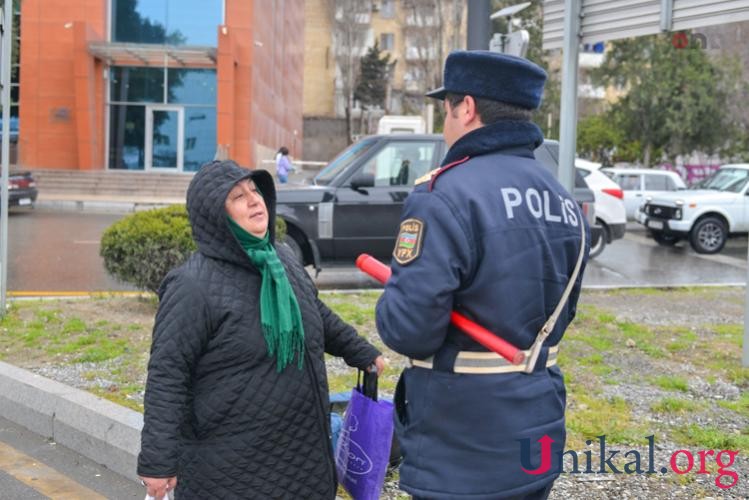 295 piyadaya qarşı tədbir görüldü  - REYD (FOTOLAR)